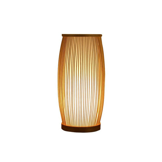 BambooGlow: Elegant Bamboo Table Lamp - Luxavendi